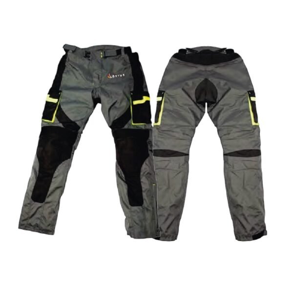 Pantalon Alto Volta Gris Negra Verde
