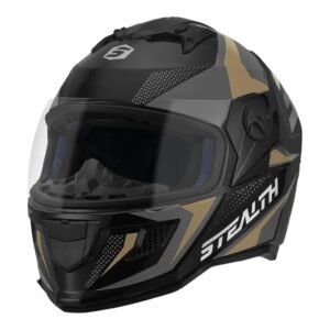 Casco Integral Stealth Concept Negro Gris Protork
