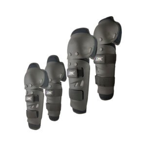 protector rodilleras y coderas dkparts hx p01 para motociclista