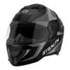 casco integral stealth concept negro/gris brillante protork