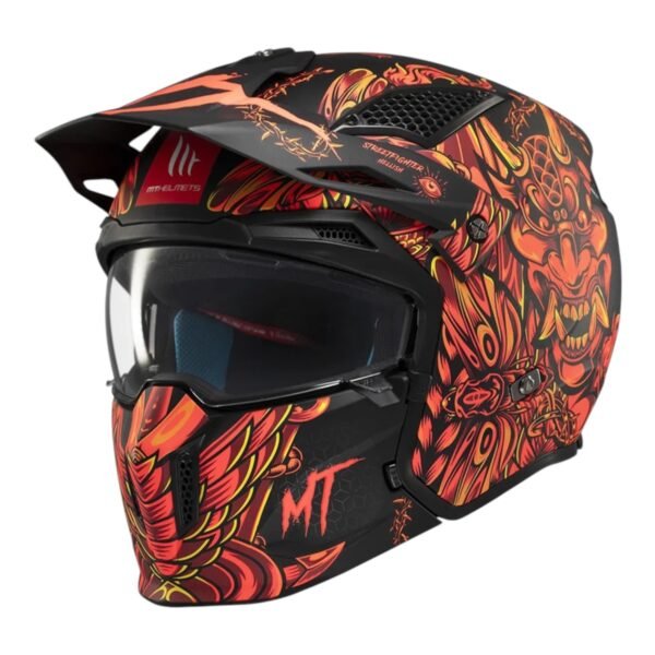 mt streetfighter hellish black red 1